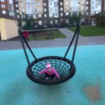 Качели гнездо Антивандальные 100 см