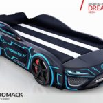 Кровать машина Dreamer Neon для мальчика