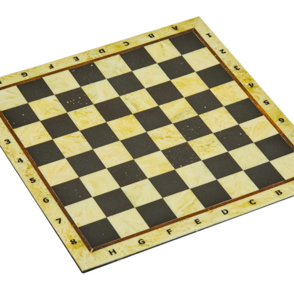 Шахматная доска малая без рамки 25*25