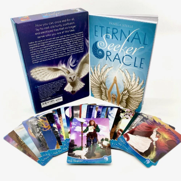 Карты Таро «Eternal Seeker Oracle» RED Feather / Оракул Вечного Искателя