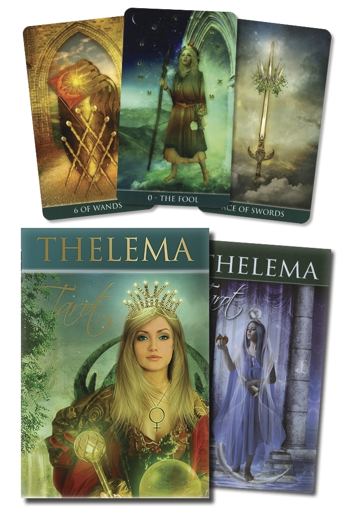 Карты-Таро-Lechner-Thelema-Tarot-Lo-Scarabeo-Телема-Таро-1 Карты Таро «Lechner Thelema Tarot» Lo Scarabeo / Телема Таро