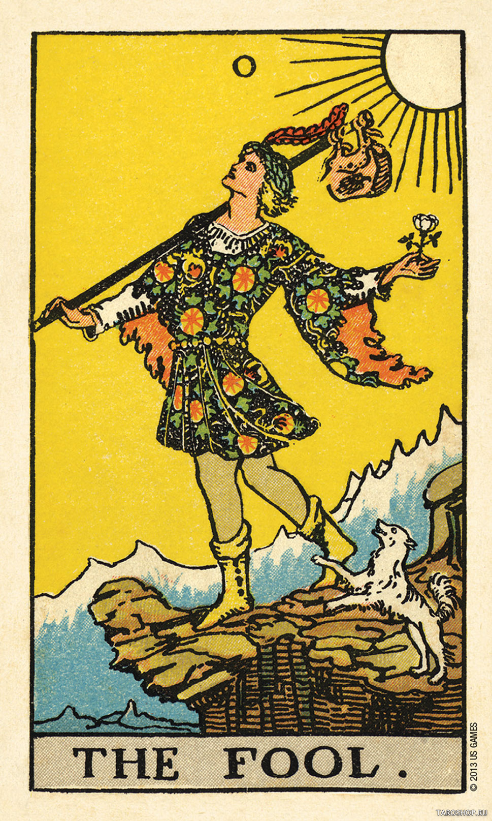 Карты-Таро-Smith-Waite-Deluxe-Tarot-Gilden-Deck-Book-Set-US-Games-Памела-Колман-Смит-Смит-Уэйт-Делюкс-2 Карты Таро «Smith-Waite Deluxe Tarot: Gilden Deck Book Set» US Games / Памела Колман Смит: Смит-Уэйт Делюкс