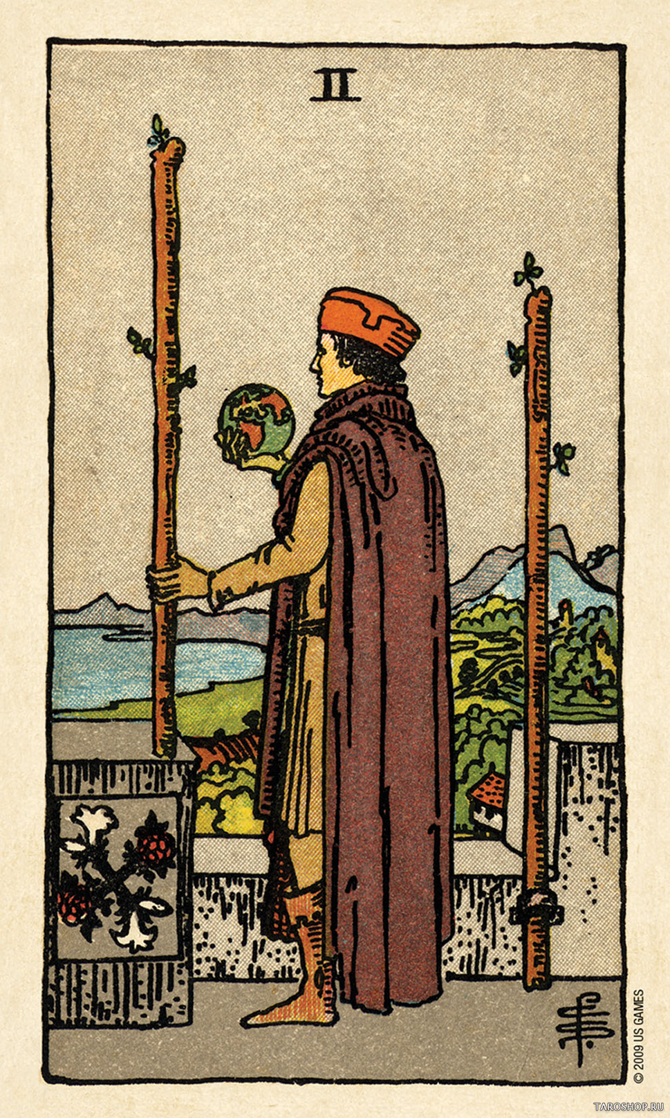 Карты-Таро-Smith-Waite-Deluxe-Tarot-Gilden-Deck-Book-Set-US-Games-Памела-Колман-Смит-Смит-Уэйт-Делюкс-6 Карты Таро «Smith-Waite Deluxe Tarot: Gilden Deck Book Set» US Games / Памела Колман Смит: Смит-Уэйт Делюкс