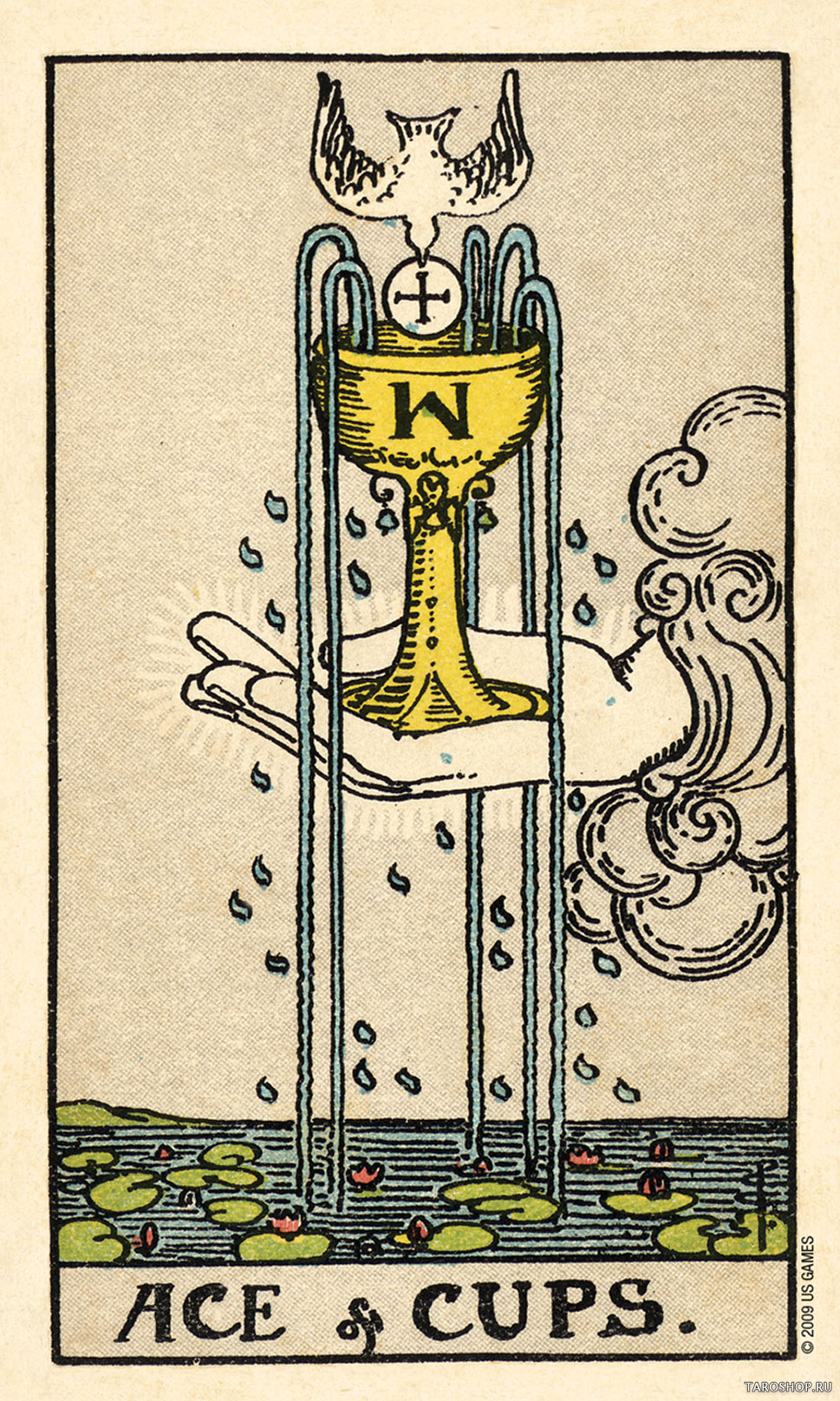Карты-Таро-Smith-Waite-Deluxe-Tarot-Gilden-Deck-Book-Set-US-Games-Памела-Колман-Смит-Смит-Уэйт-Делюкс-7 Карты Таро «Smith-Waite Deluxe Tarot: Gilden Deck Book Set» US Games / Памела Колман Смит: Смит-Уэйт Делюкс