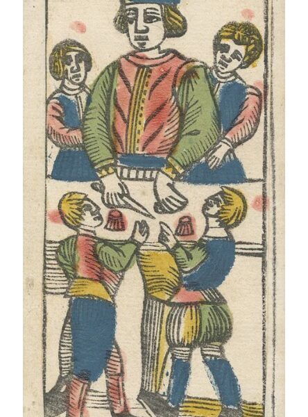Карты Таро «Tarocchi al Soldato Limited Edition Tarot Cards» Lo Scarabeo / Тароккино Аль Солдато